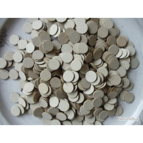 Lot de 100 ou 500 cartons blancs en calibre 12m/m.