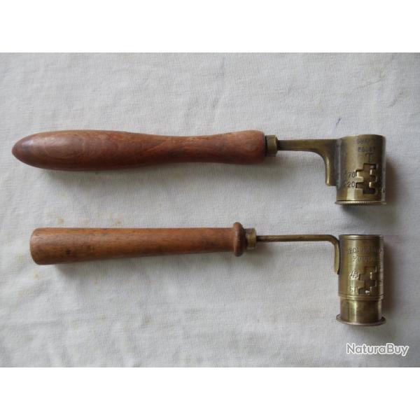 Lot de 2 chargettes en bon �tat.