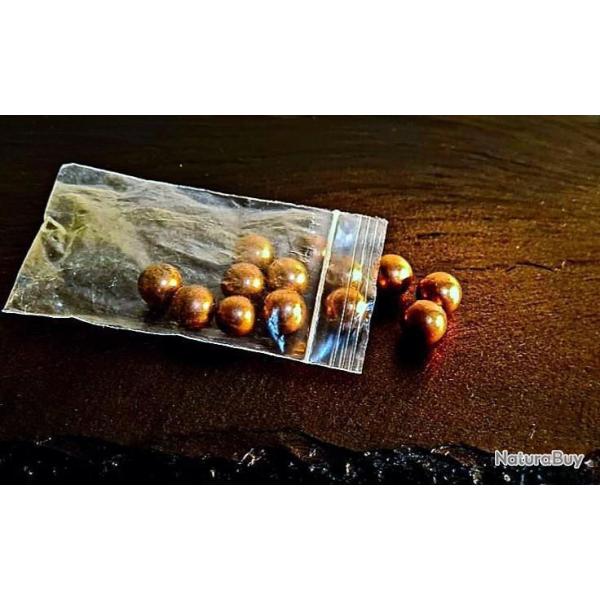 13 MUNITIONS BILLES CUIVRES POUR PLUS DE PUISSANCE ET DE PENETRATION! CAL. 43 T4E !