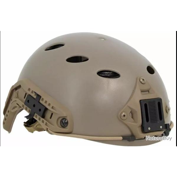 Casque Fast Helmet Type DARK EARTH FMA airsoft