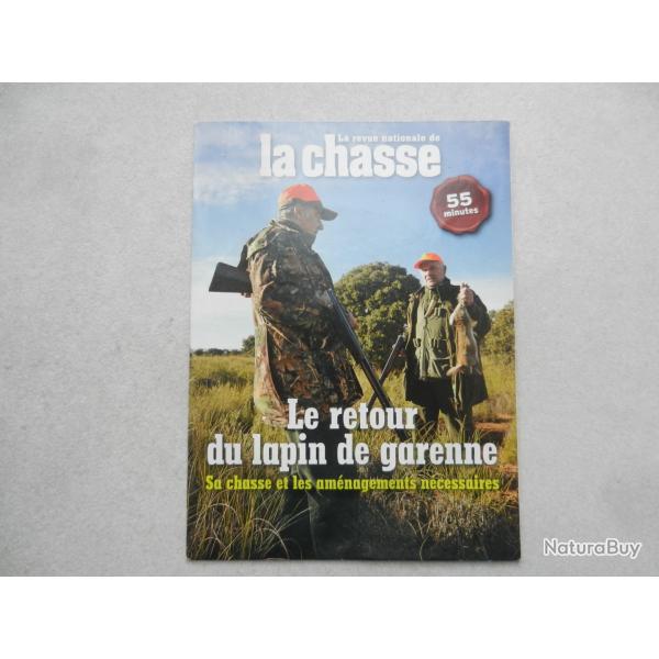 DVD La chasse le retour du lapin de garenne (revue nationale de la chasse) 2014