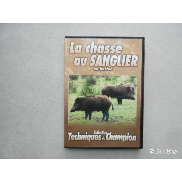 DVD la chasse au sanglier en battue