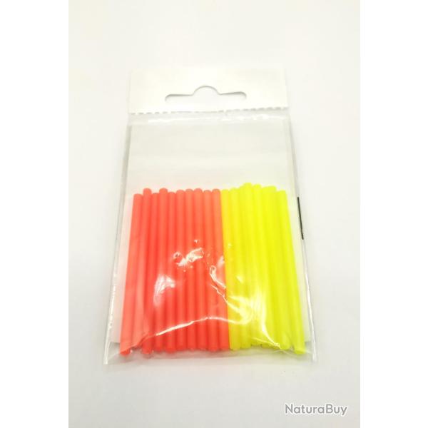 Stonfo antennes rouge/jaune fluo 4.5mm