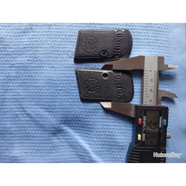 Plaquette de crosse 6.35 union