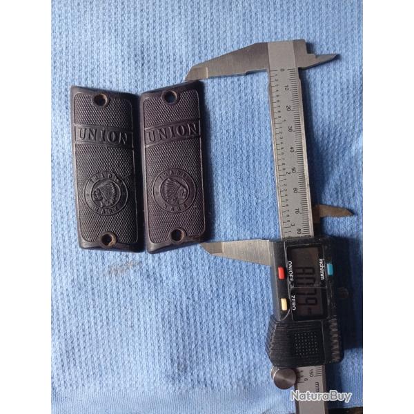 Plaquette de crosse 6.35 union model longue