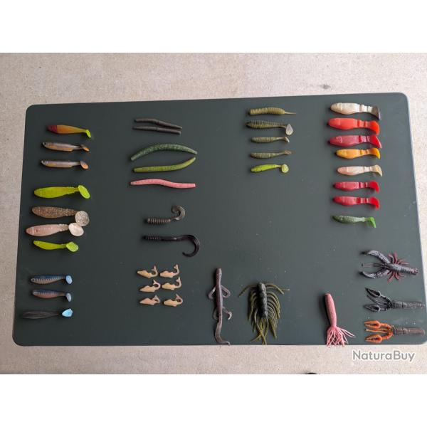 Lot de leurre souple