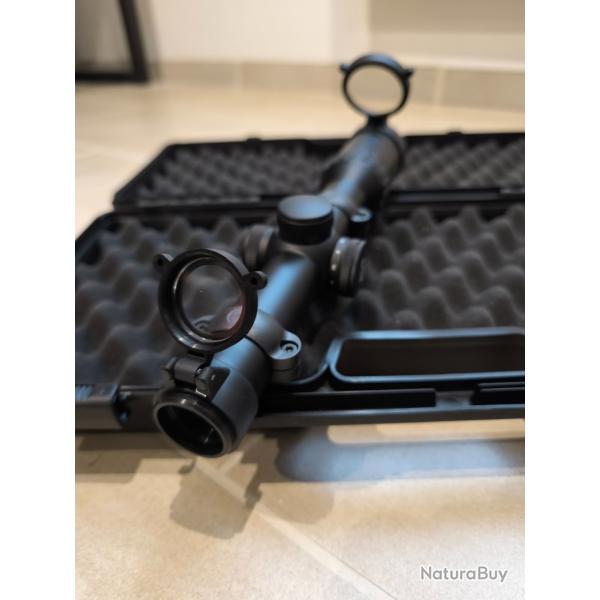 Lunette HAWKE ENDURANCE 30 - 1-4x24 - Reticule L4A Dot