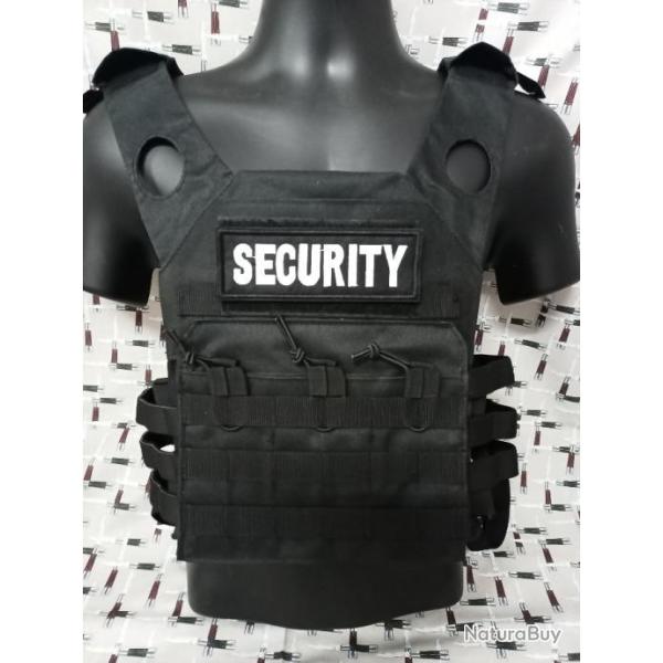 Un Gilet Pare Balles NIJ3A Porte Plaques Acier "DESTOCKAGE"
