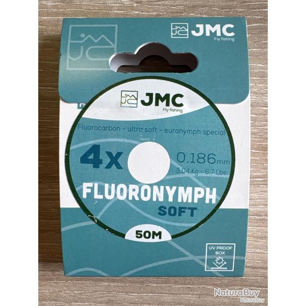 Fluorocarbone JMC fluoronymph soft 4X 0,186mm