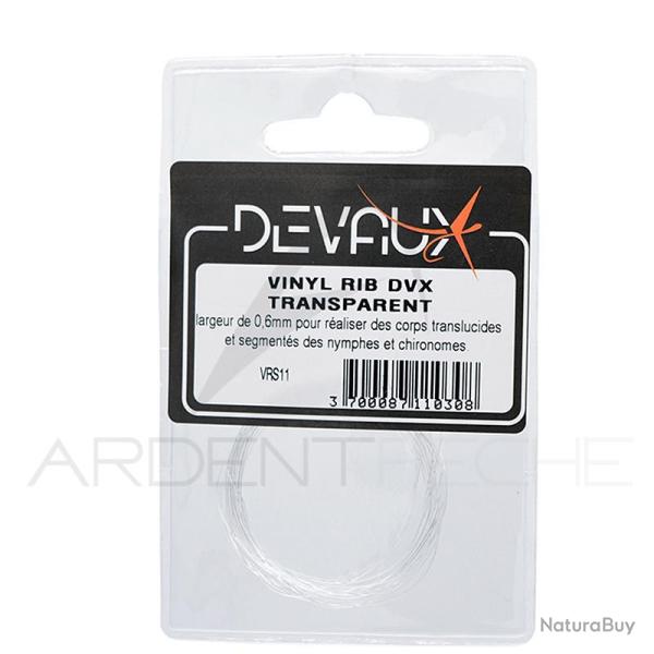 Vinyl Rib DEVAUX Transparent