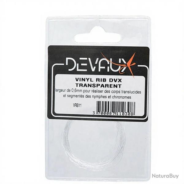 Vinyl Rib DEVAUX Transparent