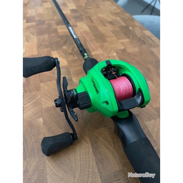 Ensemble pche casting moulinet 13 Fishing / canne gunki