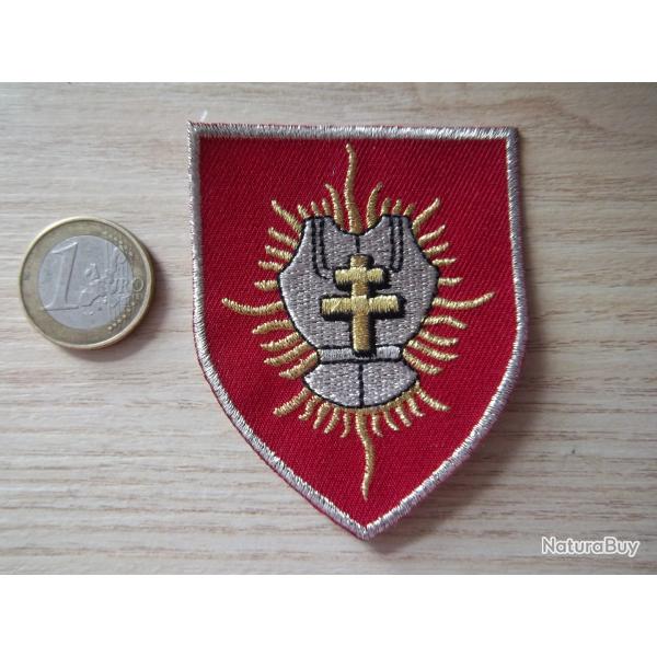 �cusson militaire 6/12e r�giment de cuirassiers (arme blind�e cavalerie) insigne tissu