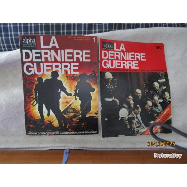 collectioncompl�te revue "La derni�re guerre"