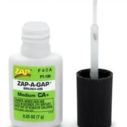 Colle avec pinceau Zap a Gap brush-on