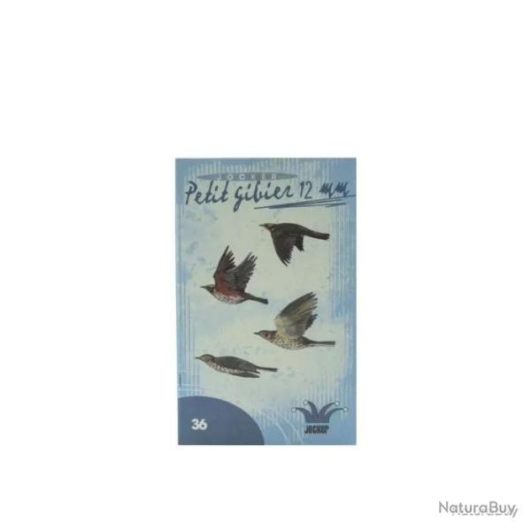 Cartouches JOCKER calibre 12MM BG n�10 10grs x25