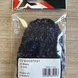 Chenilles Textreme UV eggstasy 12mm black