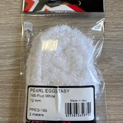 Chenilles Textreme pearl eggstasy 12mm Fluo white