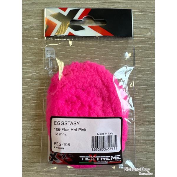 Chenilles Textreme eggstasy 12mm Fluo hot pink