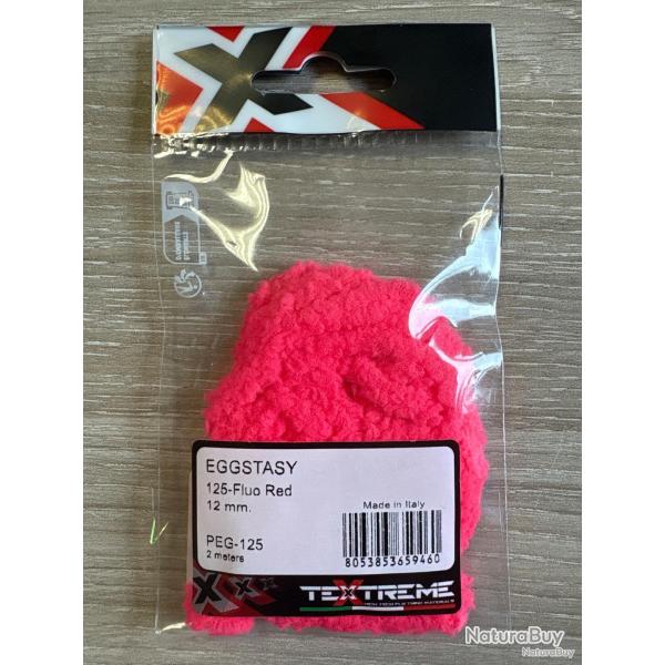 Chenilles Textreme eggstasy 12mm Fluo red