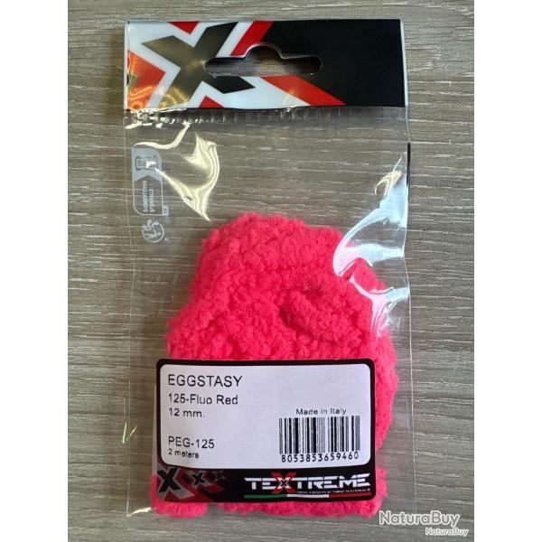 Chenilles Textreme eggstasy 12mm Fluo red