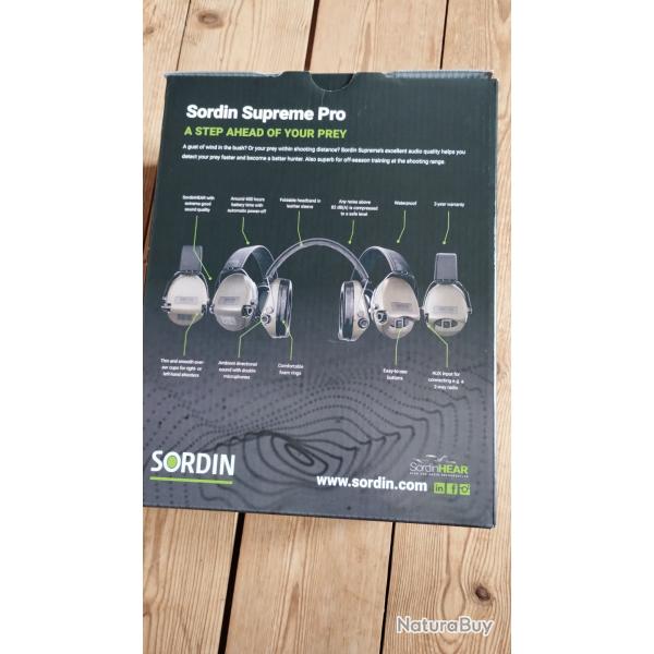 Sordin supreme pro noir