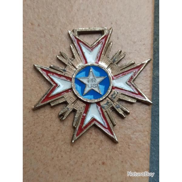 MEDAILLE DE L'ASSOCIATION DES ANCIENS COMBATTANTS FRANCO-AMERICAINS (AACFA)