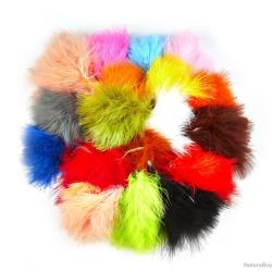 Plumes JMC marabout bleu