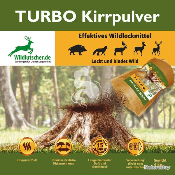 Turbo Poudre Gibier - 3 kilos