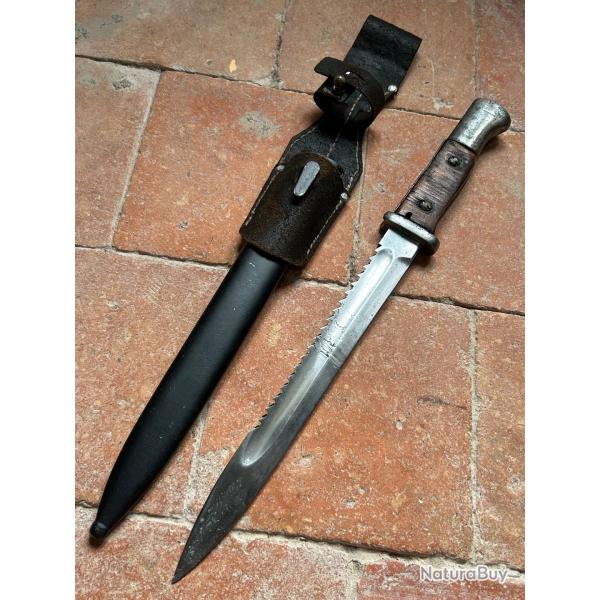 Ba�onnette allemande 84/98 Dents de scie - WW1