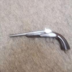 Pistolet de salon ann&eacute;es 1900 calibre 6 mm.