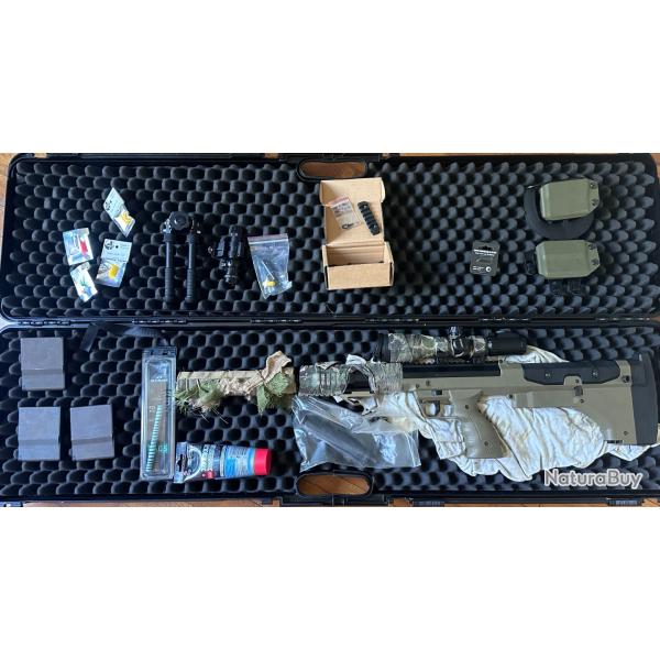 AIRSOFT - SRS Silverback A1 - 16 pouces push