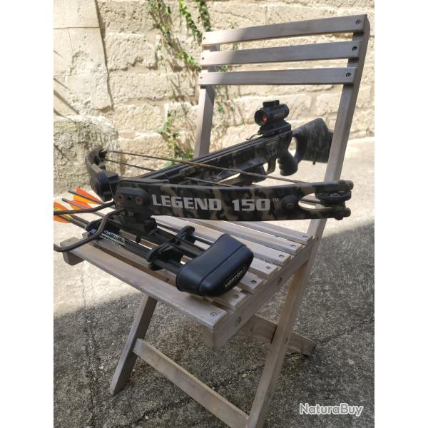 Bonjour vend arbalette Horton Legend 150 munie d un point rouge de 3 niveaux Avec 7 fleches