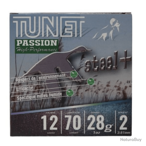 Cartouches Tunet Passion 28 Steel HP 12/70 N6 /25