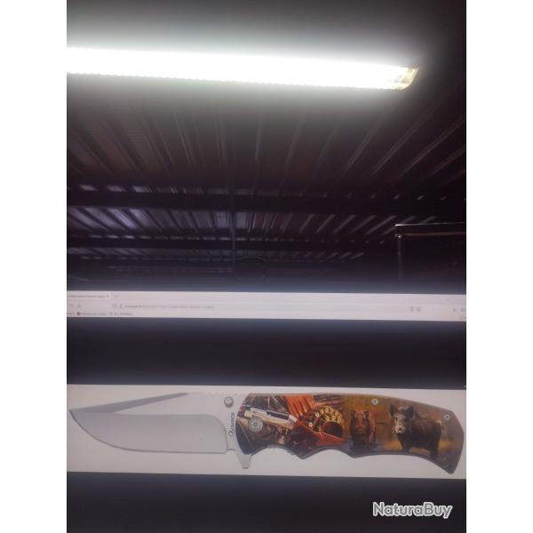 Couteau pliant albainox sanglier