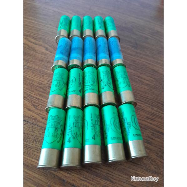 20 cartouches calibre 16