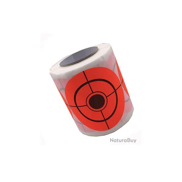Cibles autocollantes 50mm 250pcs