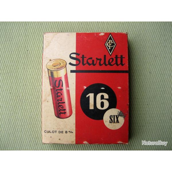 Collection ou usage...  Lot de 10 cartouches cal 16 de mod�le starlett plomb No 6