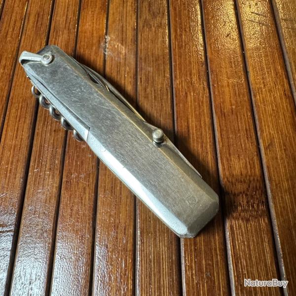 COUTEAU NOXI MULTI LAMES ENTIEREMENT EN ACIER INOXYDABLE PAR SAUZEDDE ARTHUR THIERS FRANCE ANNE 50