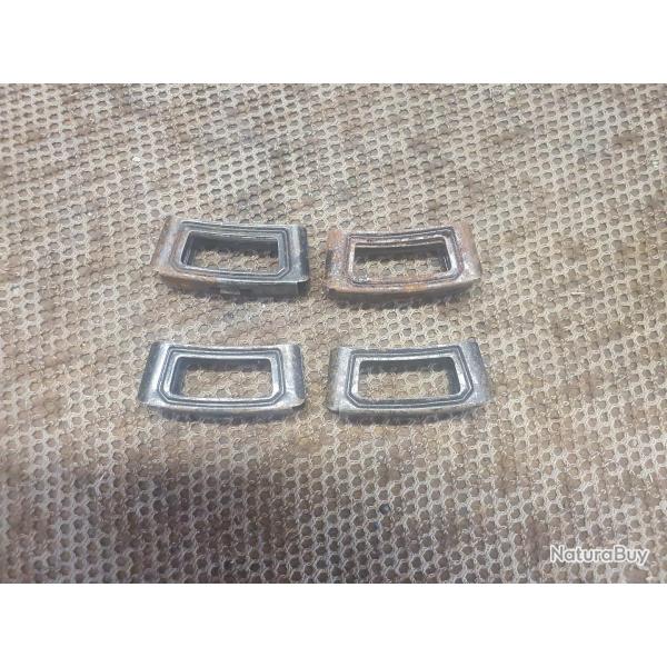 lot de 4 clips de Mannlicher Hollandais mod�le 1895 cal 6,5x53R