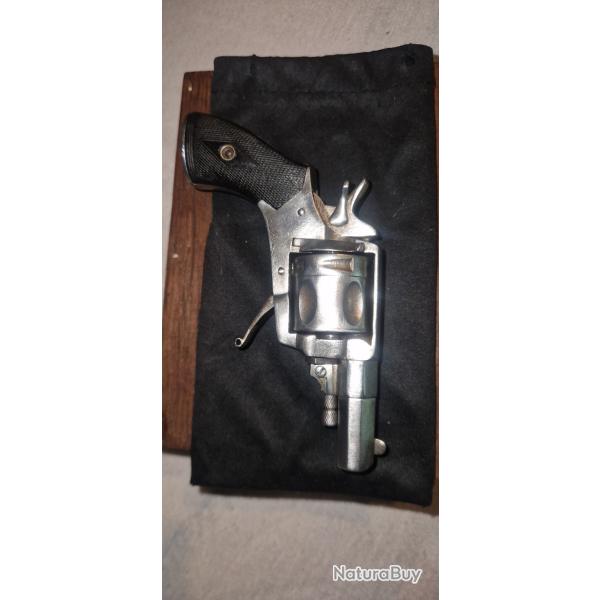 Rare revolver boulldog calibre 320 artisanal belge