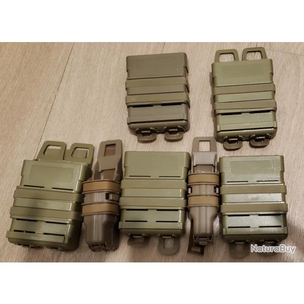 Lot porte chargeur Fast mag airsoft
