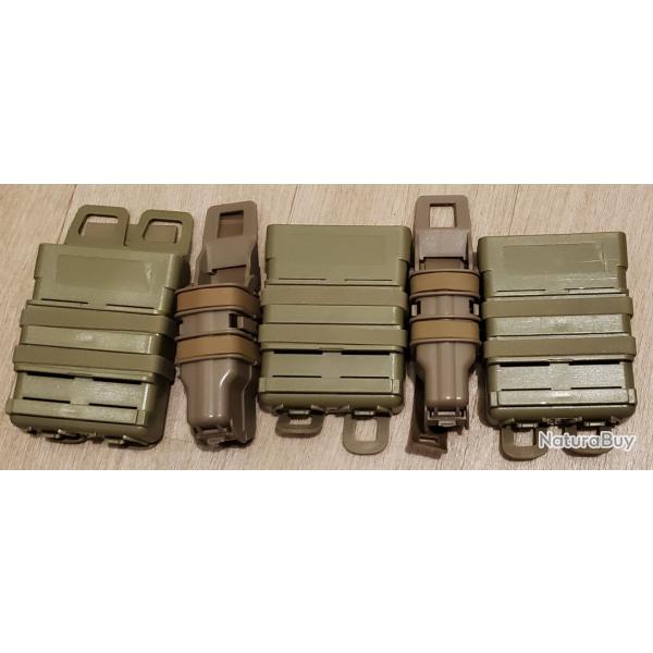 Lot 5 portes chargeur Fast mag airsoft N�2