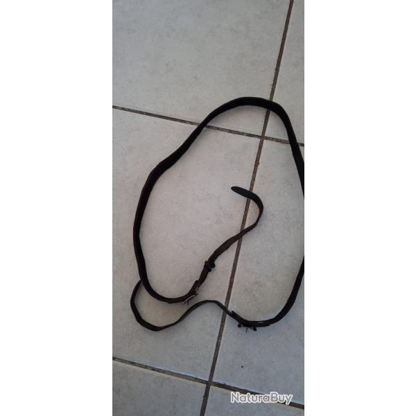 bretelle cuir pour PPSH ou SVT