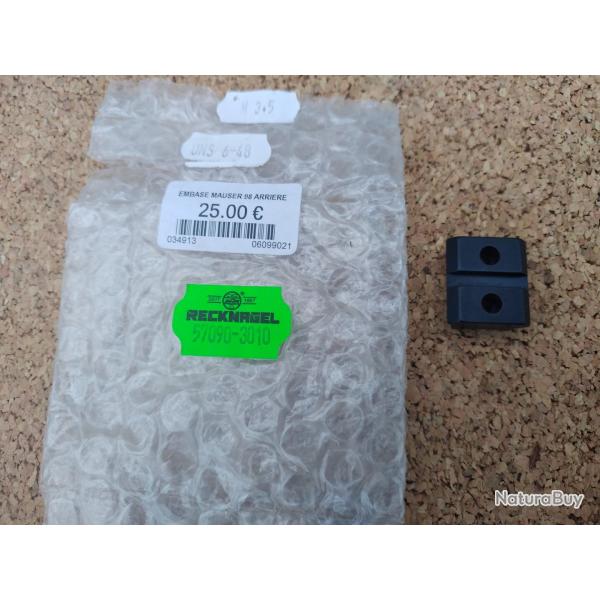 Embase arri�re pour Mauser 98 (Recknagel)