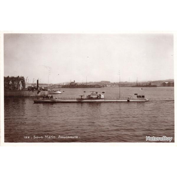 CPA - Marine de Guerre -SOUS-MARIN " ARGONAUTE " N�1178