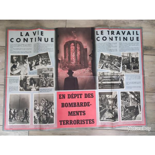 Affiche MW2 En d�pit des bombardements terroristes