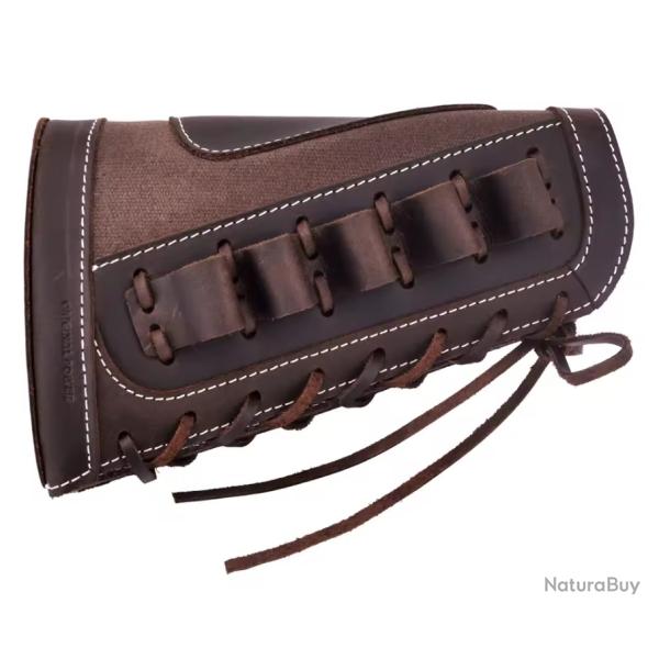 Appui joue cuir et porte munition cal 12 (3)