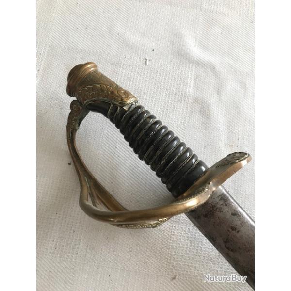 sabre mod 1822/82 officier artillerie