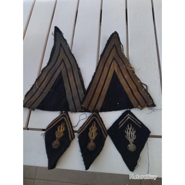 Galons Gendarmerie Anciens